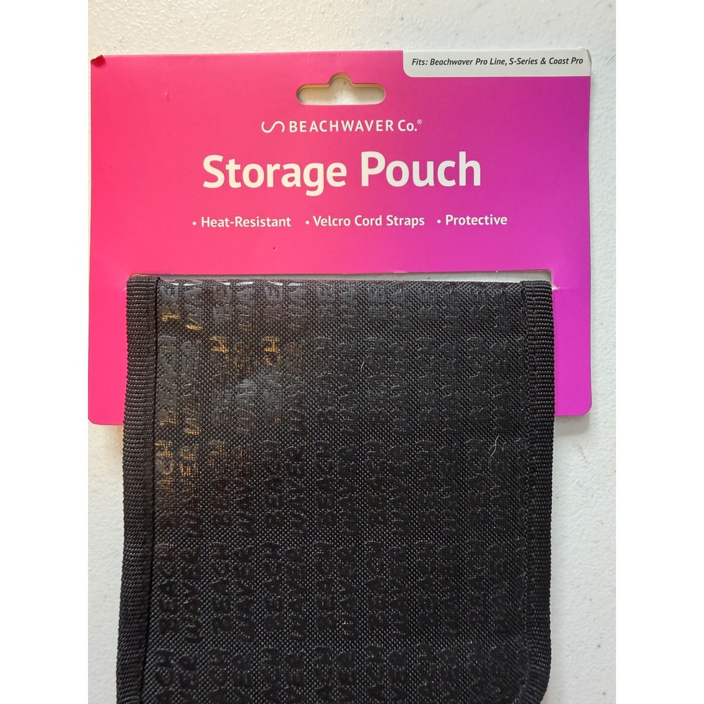 Beachwaver NEW storage pouch black hot tools carrying case